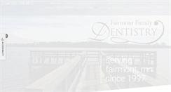 Desktop Screenshot of fairmontfamdent.com